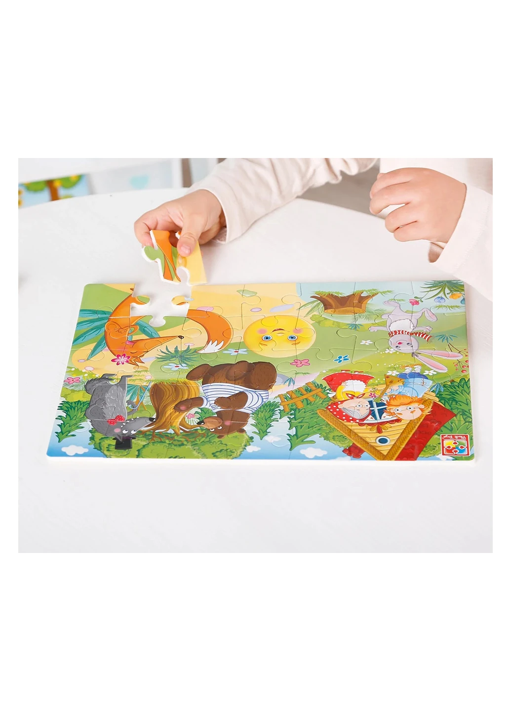 М'які пазли А4 Казки. Vladi toys VT1102-19 (257895606)