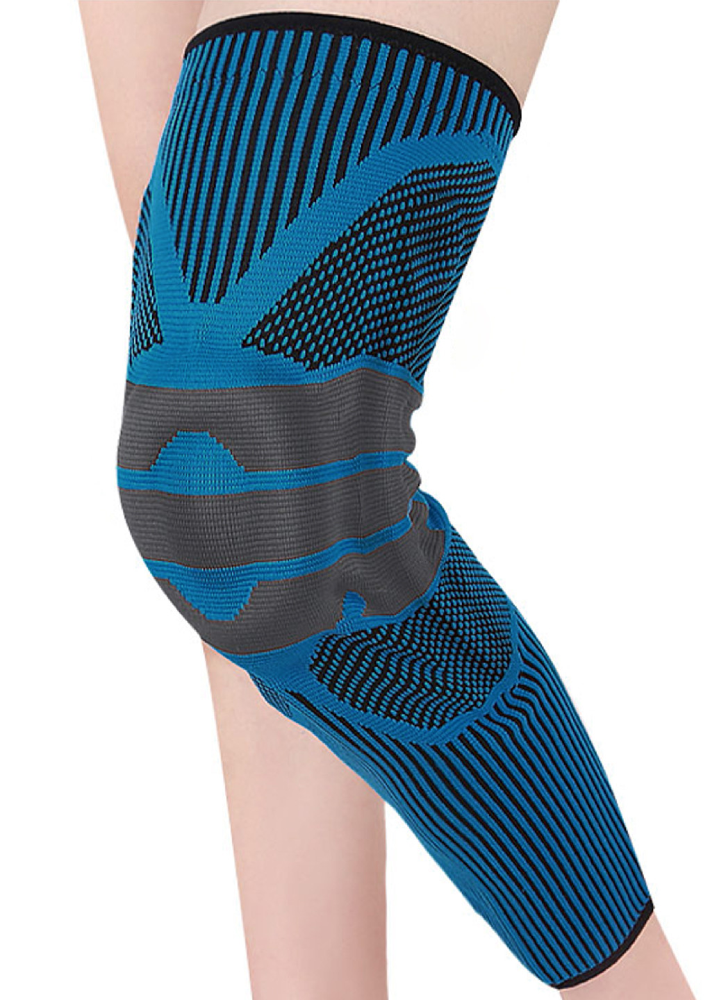 Компрессионный наколенник (бандаж) с силиконовой чашечкой для стабилизации колена, ортез, размер XL No Brand (257899972)