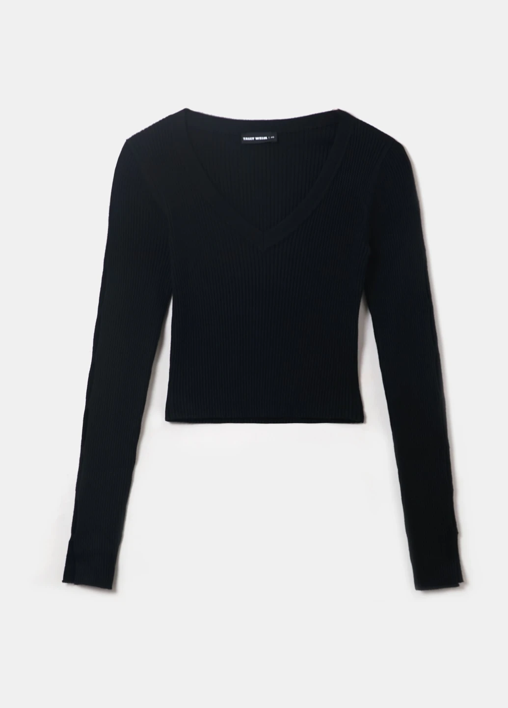 Черный пуловер Tally Weijl Fashion Pullovers - WOMEN KNITTED PULLOVER
