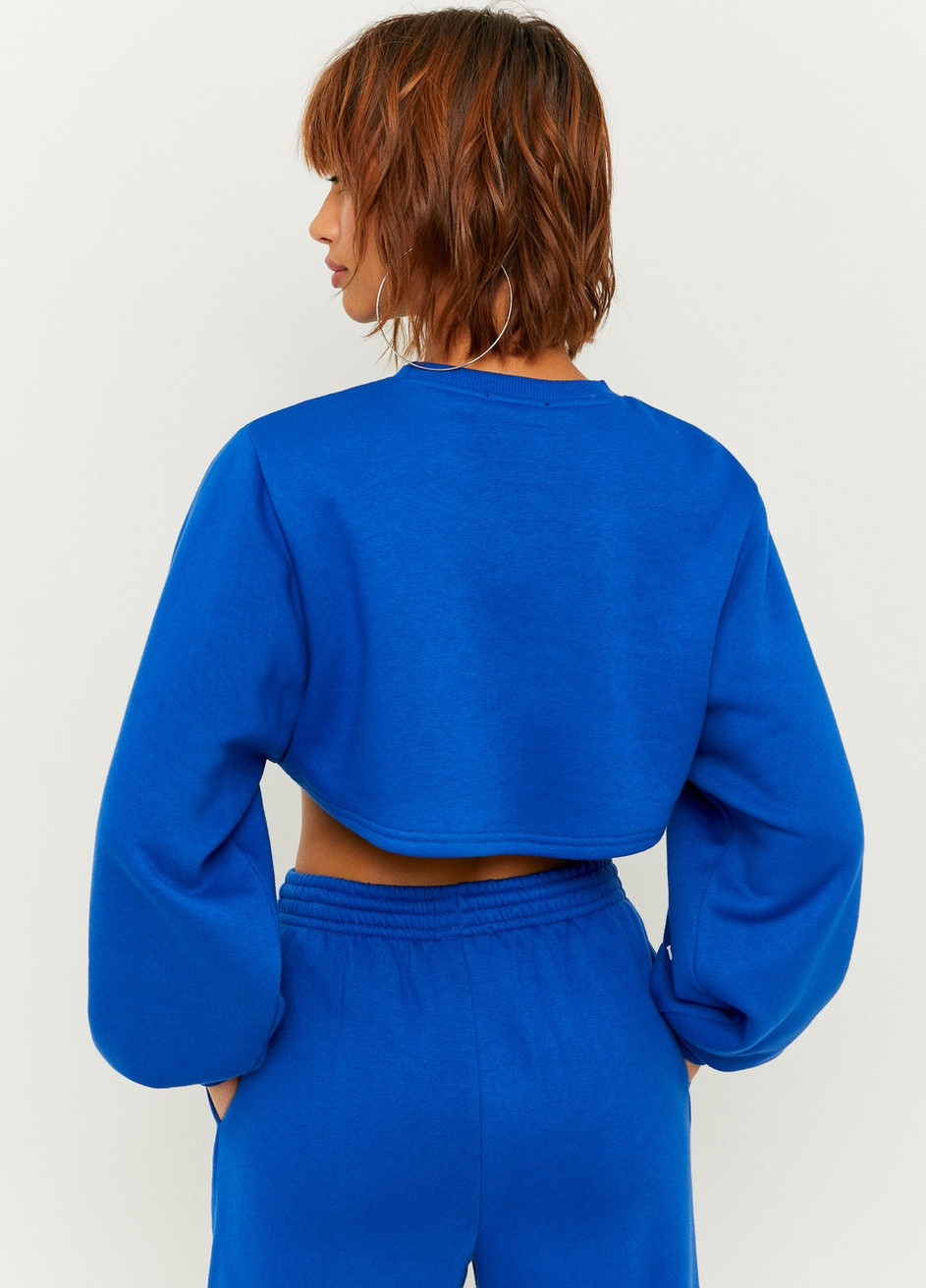 Синій світшот Tally Weijl малюнок (257894752)