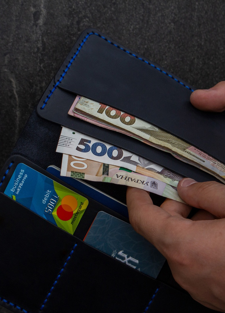 Лонгер, темно-синий SD Leather Handy (257898258)