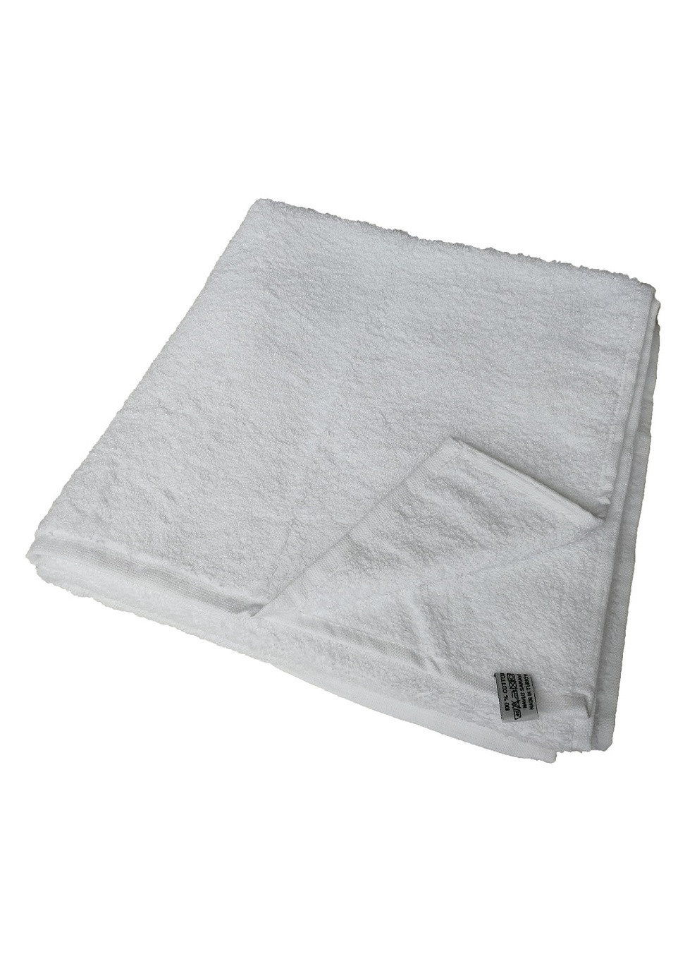 Hanibaba полотенце банное 70х140см однотонный белый производство - Турция