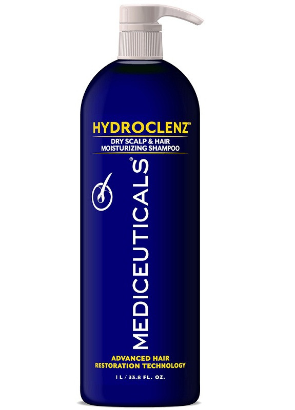 Увлажняющий шампунь против выпадения и истончения волос Hydroclenz Shampoo 1000 мл Mediceuticals (257901039)