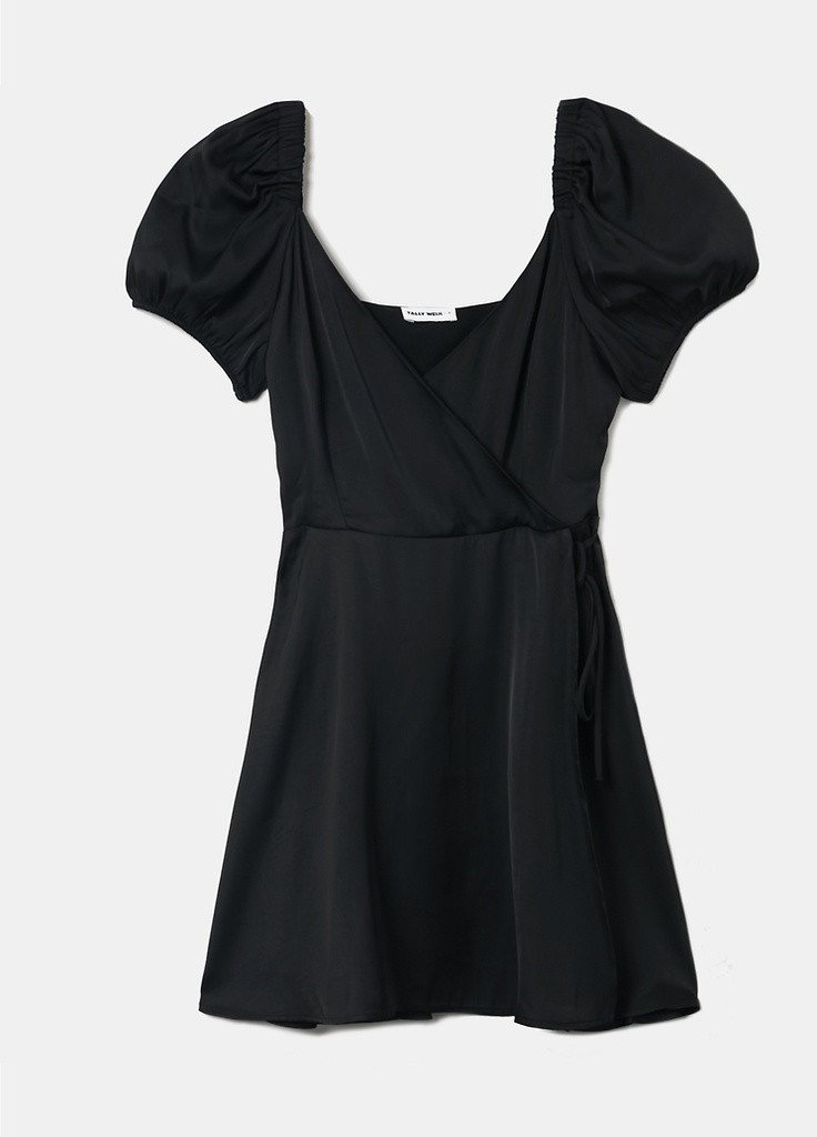 Черное кэжуал платье Tally Weijl однотонное