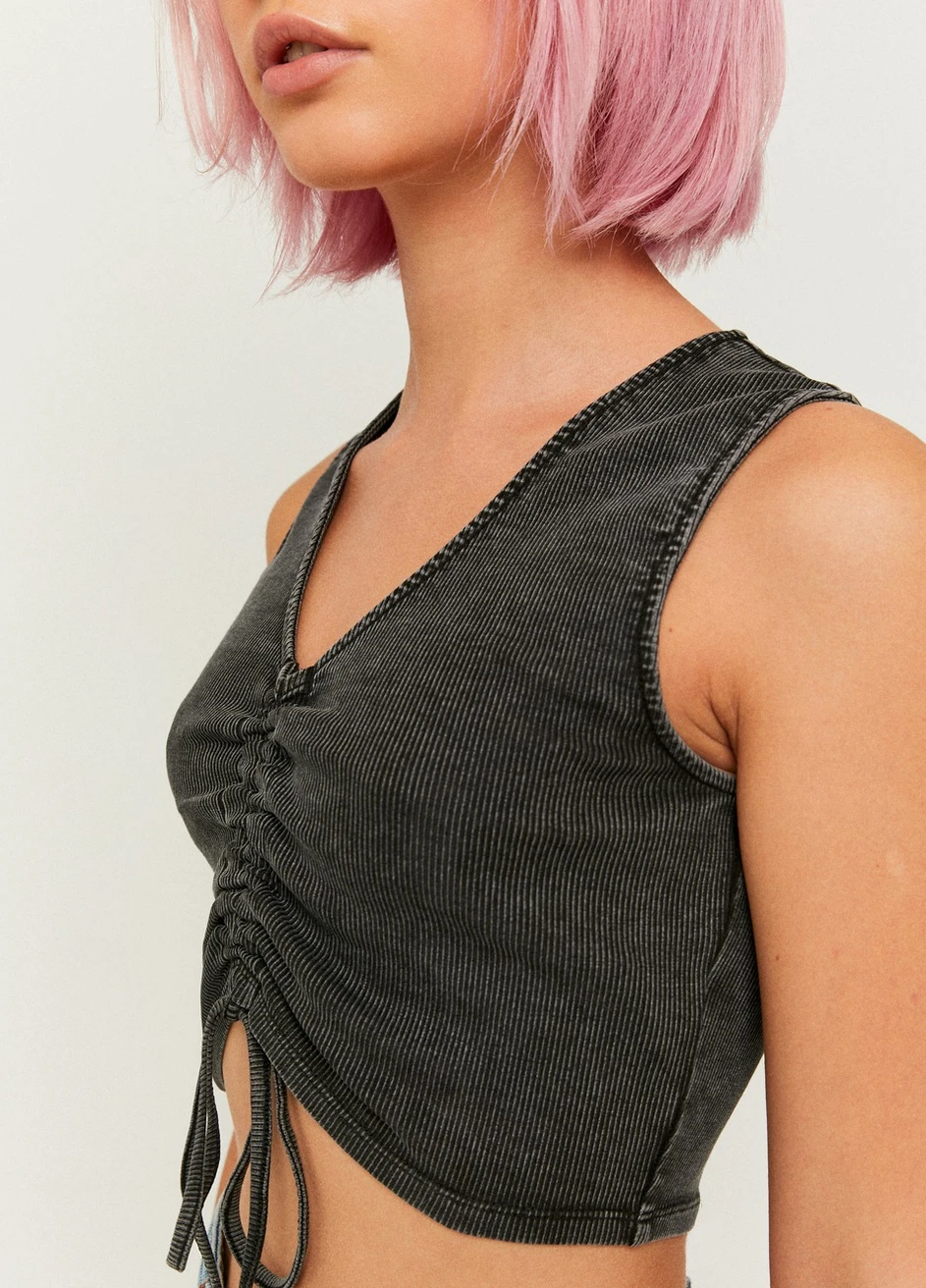 Топ Tally Weijl Basic Sleeveless Top - KNIT TOP - (257939810)