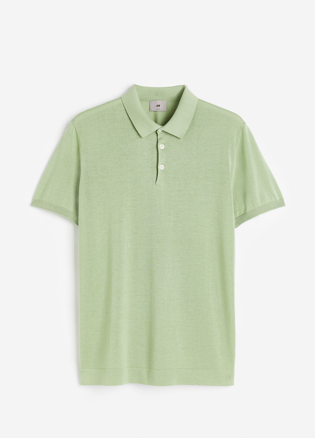 Светло-зеленая футболка H&M