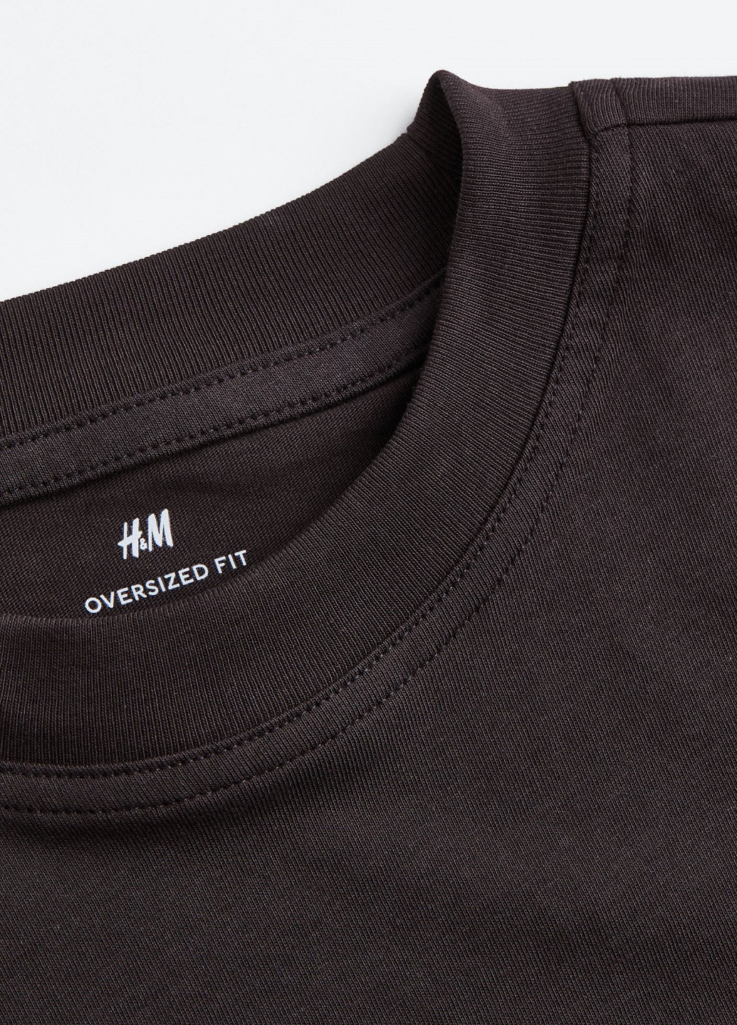 Черная футболка H&M