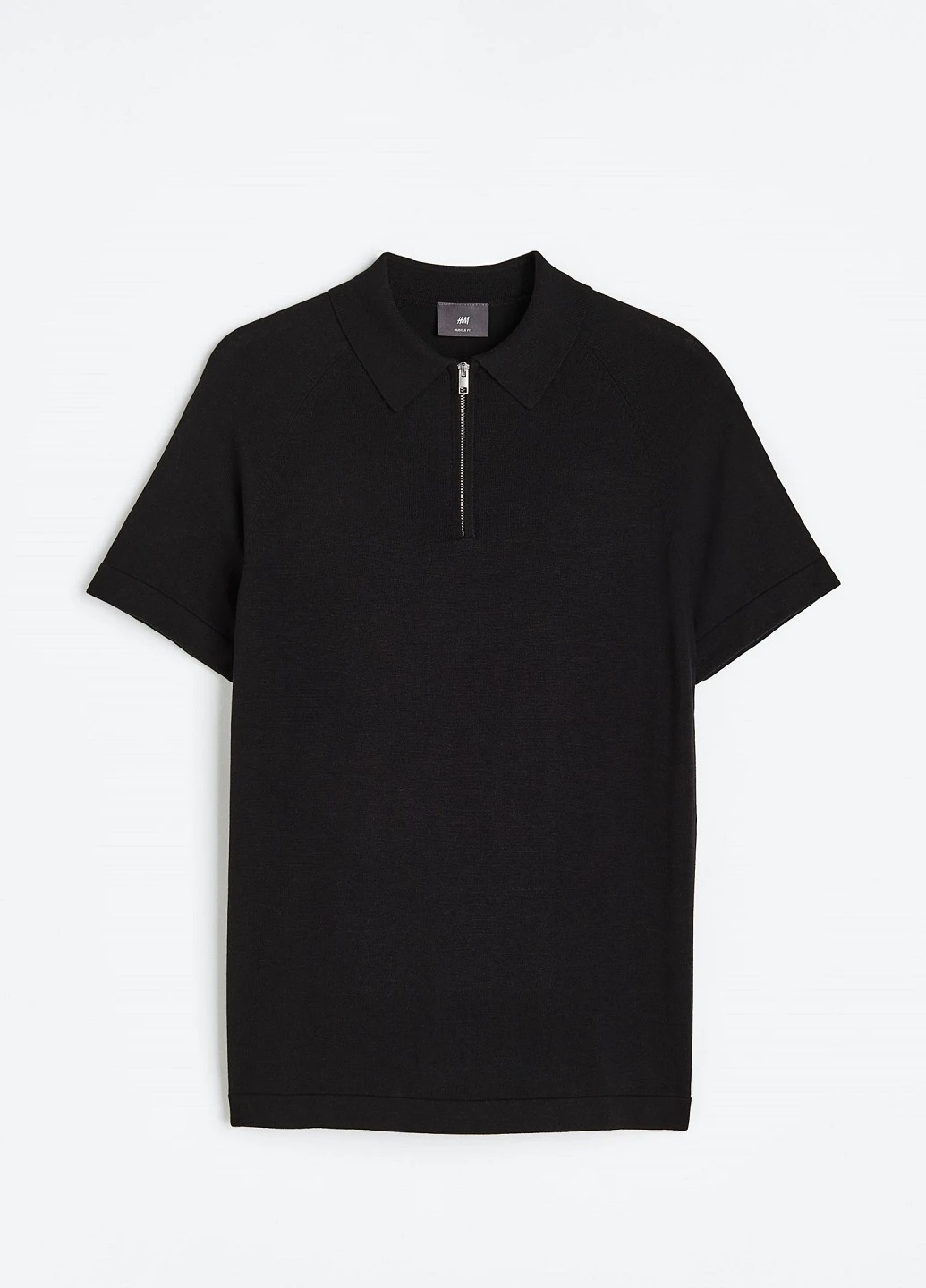 Чорна футболка H&M