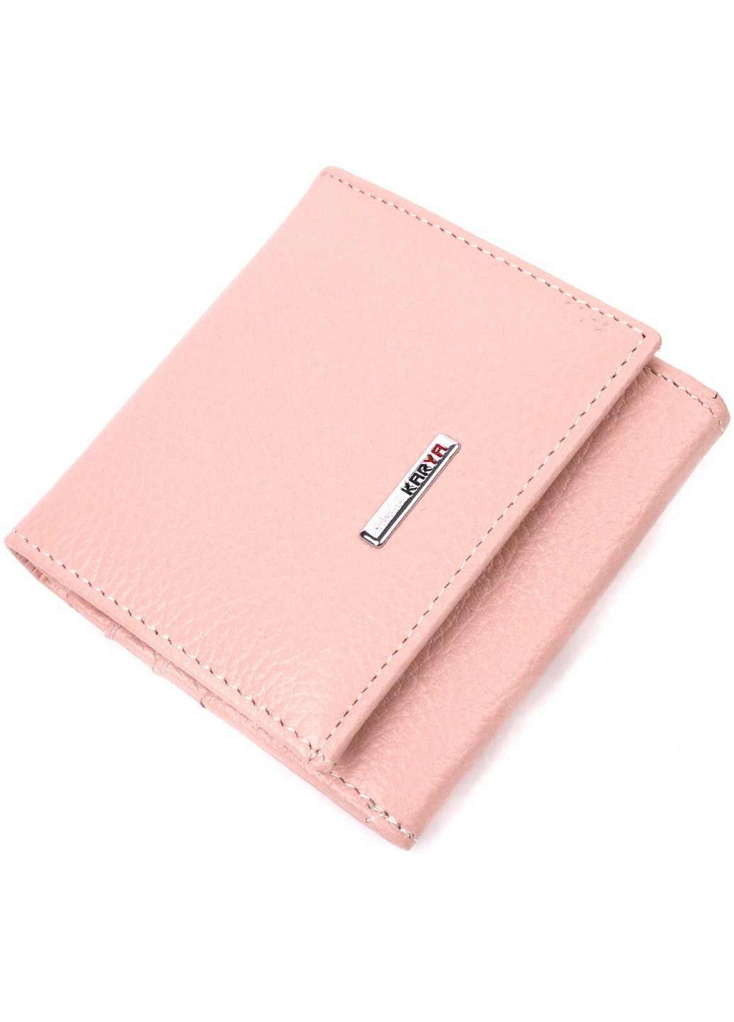 Компактний жіночий шкіряний гаманець з монетницею 10,5х10х2 см Karya (257936740)
