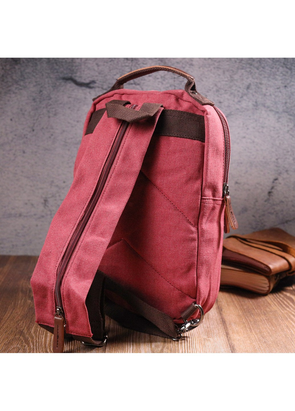 Оригинальный рюкзак из текстиля 22х32х8 см Vintage (257936347)