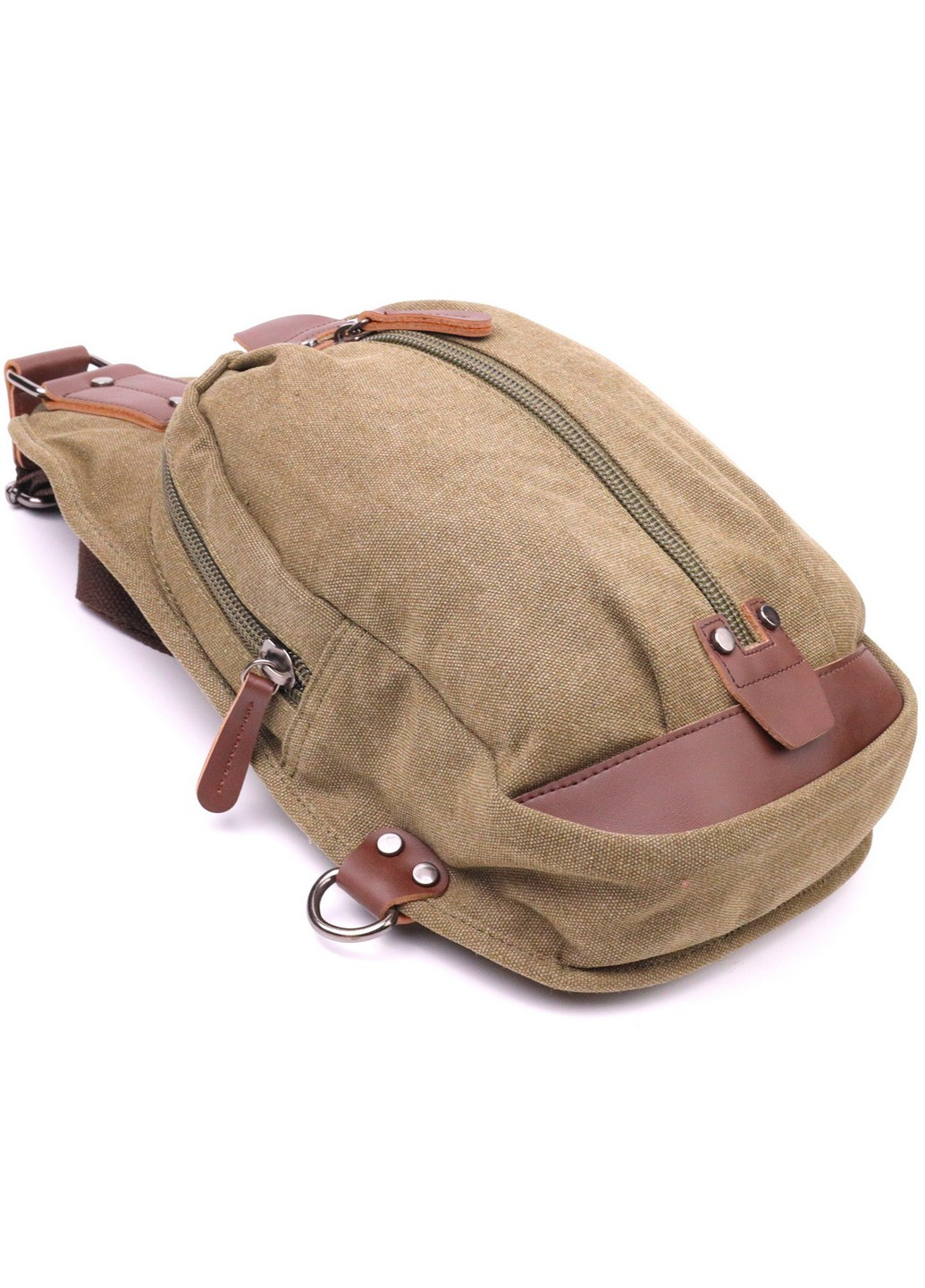 Оригінальна чоловіча сумка через плече із текстилю 21х28х9 см Vintage (257936326)