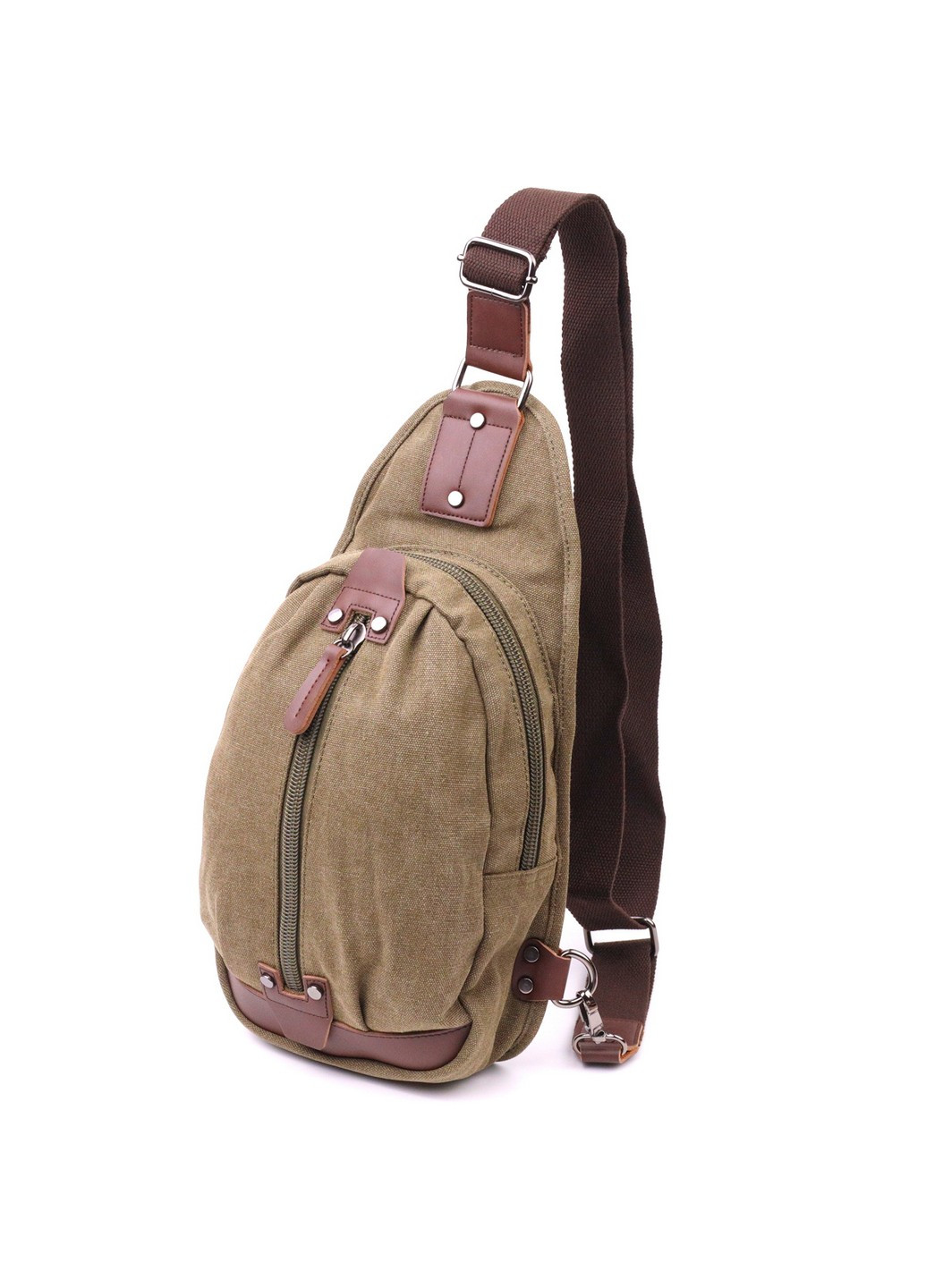 Оригинальная мужская сумка через плечо из текстиля 21х28х9 см Vintage (257936326)