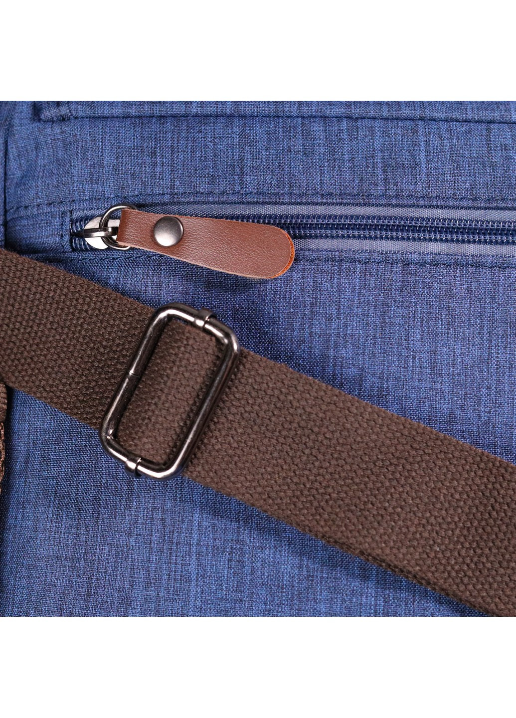 Интересная мужская сумка через плечо из текстиля 15х32х8 см Vintage (257937248)