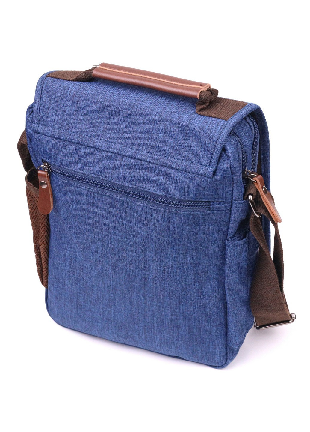 Интересная мужская сумка через плечо из текстиля 15х32х8 см Vintage (257937248)