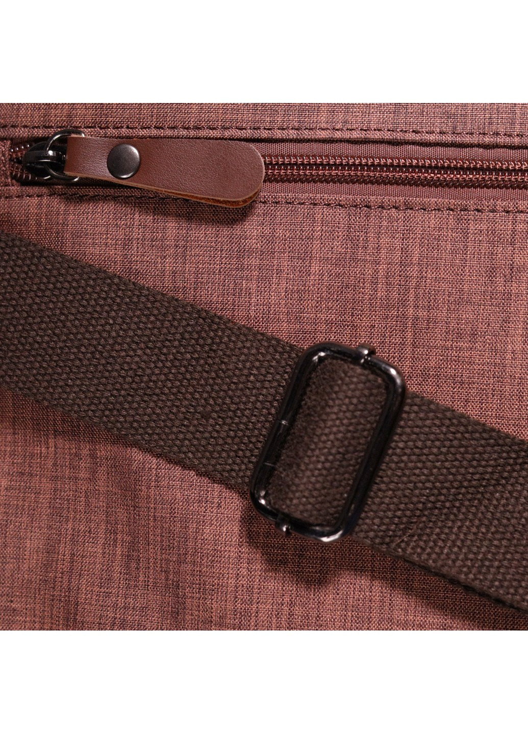 Вместительная мужская сумка из текстиля 15х32х8 см Vintage (257937221)