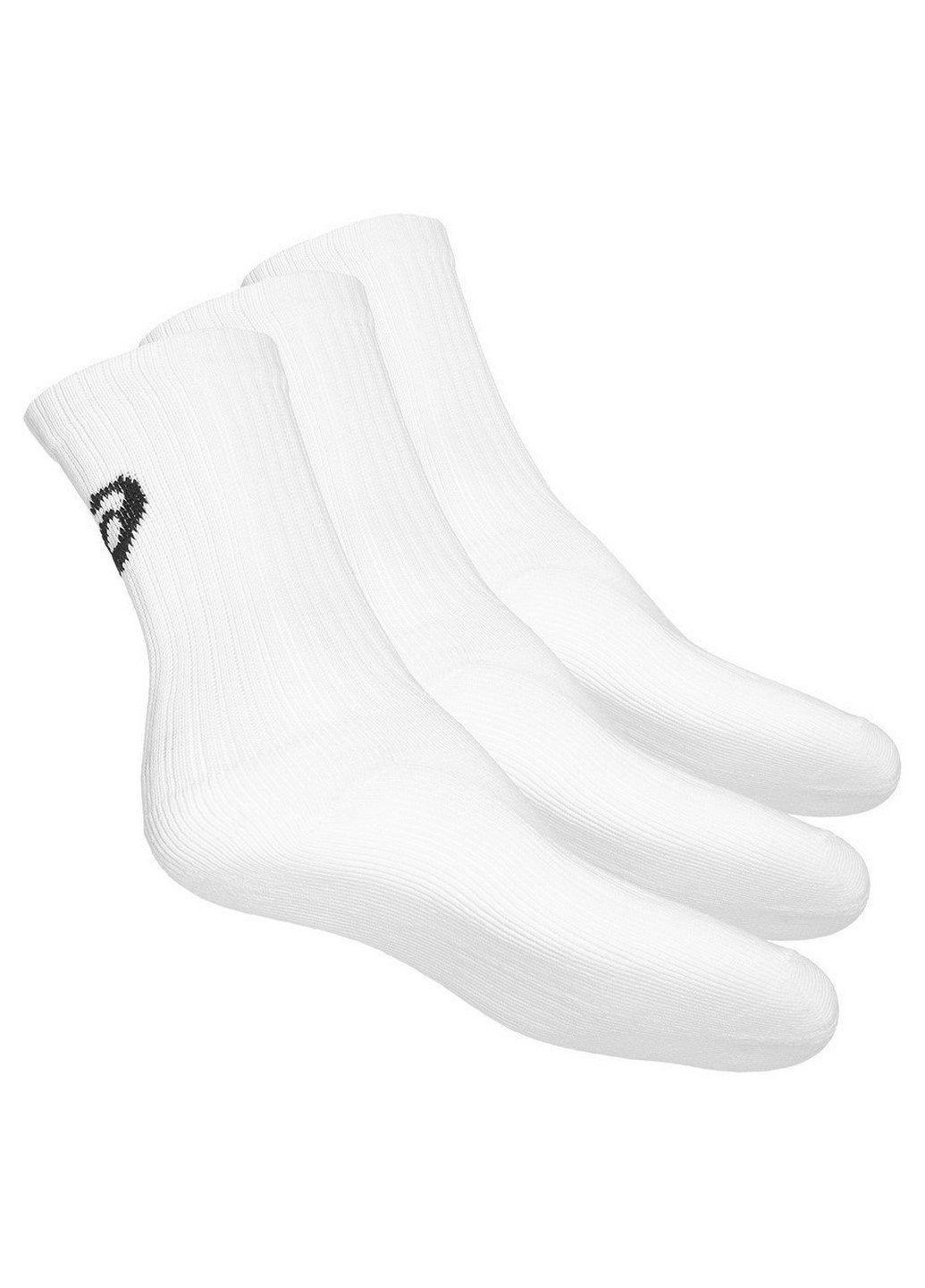 Білі спортивні шкарпетки 3ppk crew 155204-0001 Asics логотипи (257951211)