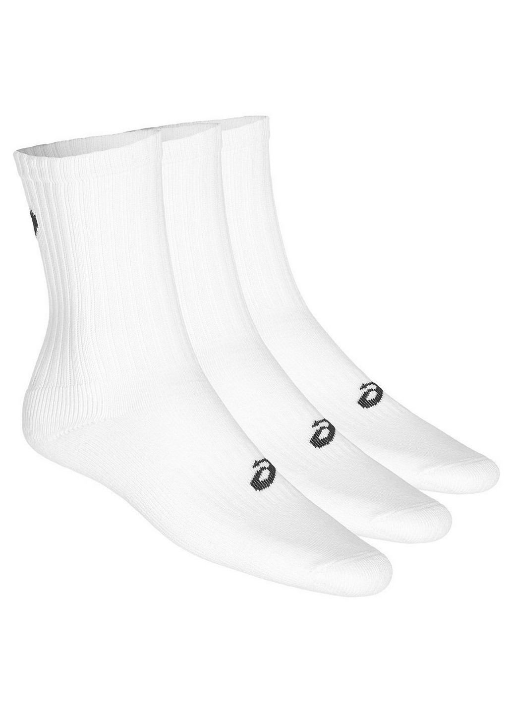 Білі спортивні шкарпетки 3ppk crew 155204-0001 Asics логотипи (257951211)