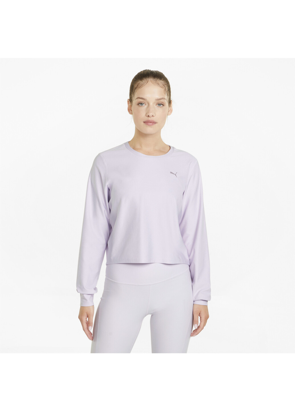 Лонгслив Studio Yogini Trend Women's Training Sweatshirt Puma (257951411)