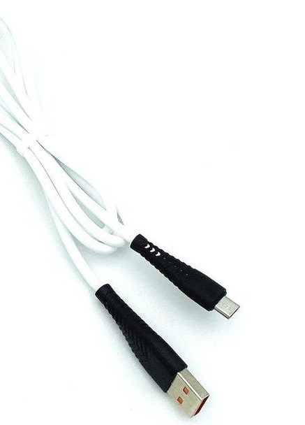 Кабель для зарядки и передачи данных Denmen D19V USB to Micro USB Белый 1 м No Brand (257952212)