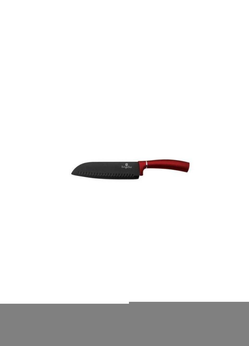 Нож сантоку Metallic Line Burgundy Edition BH-2574 17.5 см Berlinger Haus (257974525)