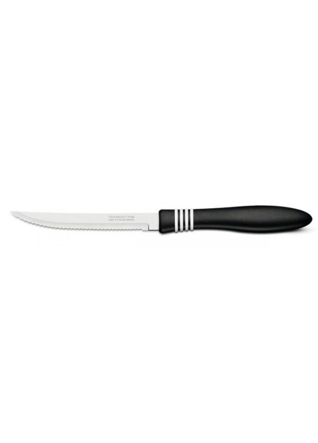 Нож COR & COR для стейка, 127 мм, 2 шт, черная ручка Tramontina (257974584)