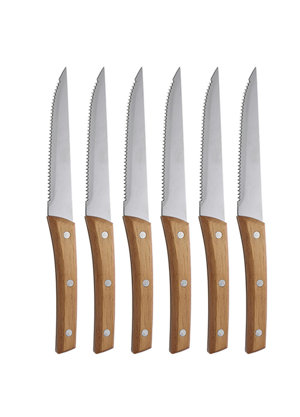 Набор ножей для стейка Ordesa SG-4266 6 предметов San Ignacio комбинированные,