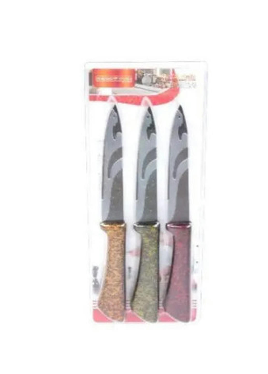 Набір ножів Multicolor 2 FRU-908 3 предмети Frico комбінований,