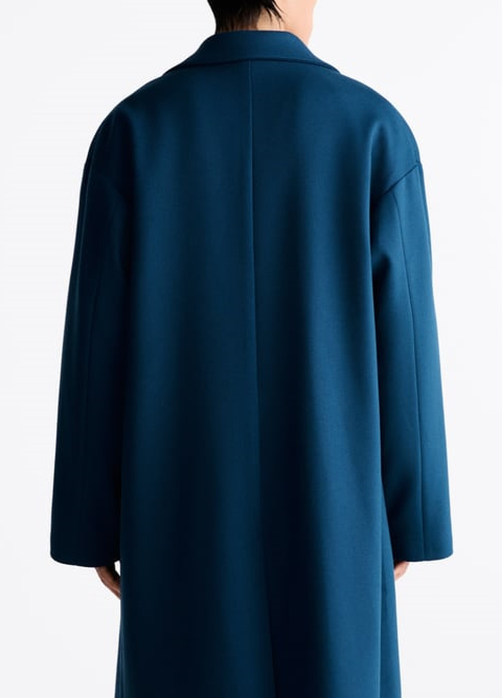 Синее демисезонное Пальто Zara
