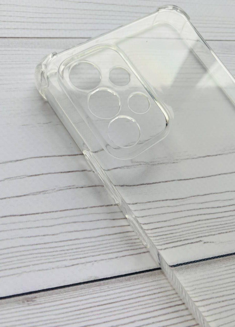 Прозрачный силиконовый чехол с утолщенными углами на Samsung Galaxy A53 Creative (257959658)