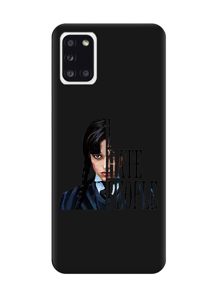 Матовый черный чехол на Samsung Galaxy A31 Добрая девочка (принт 215) Creative (257976594)
