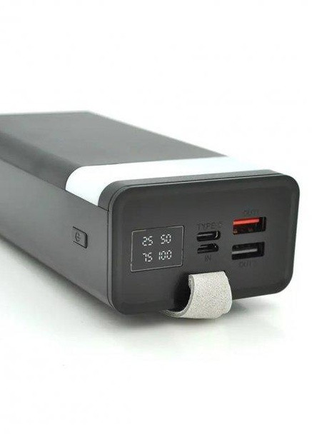 Портативный аккумулятор Power Bank WUW Y114 2 USB+Type-C 40000mAh Черный No Brand
