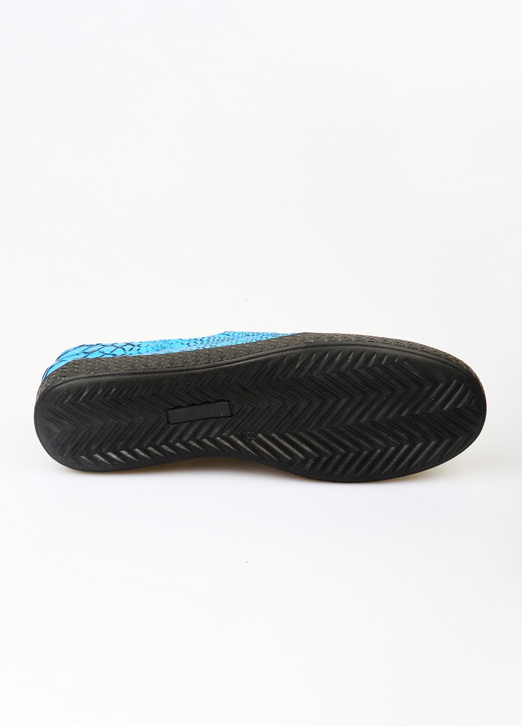 Синие слипоны No Brand змеиный