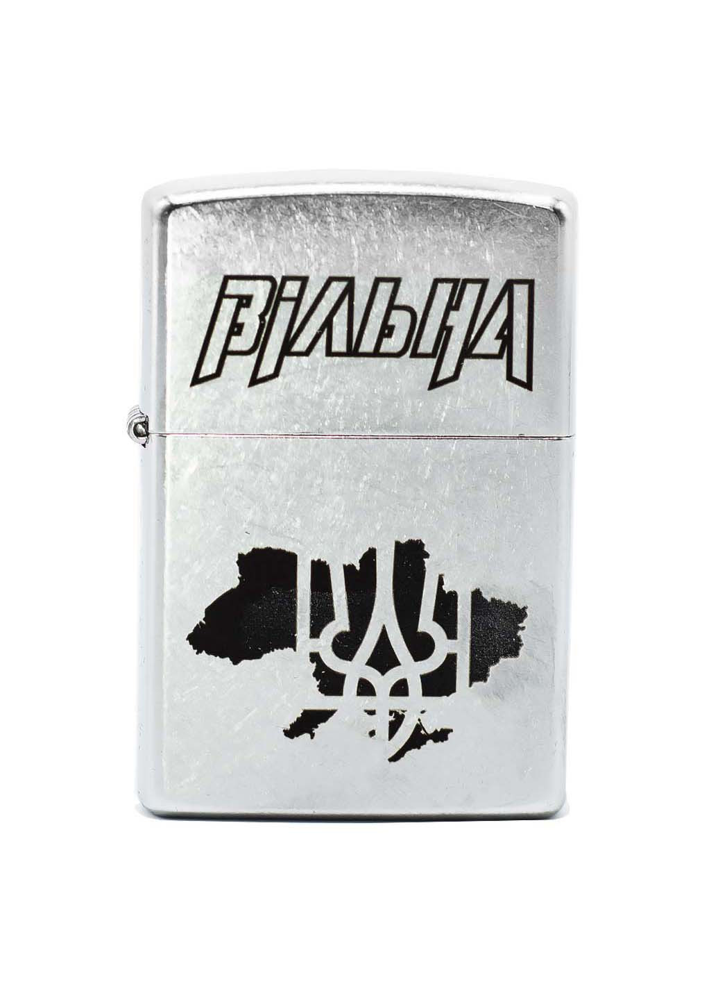 Запальничка бензинова Street Chrome 207 з гравіюванням Вільна Zippo (257962178)
