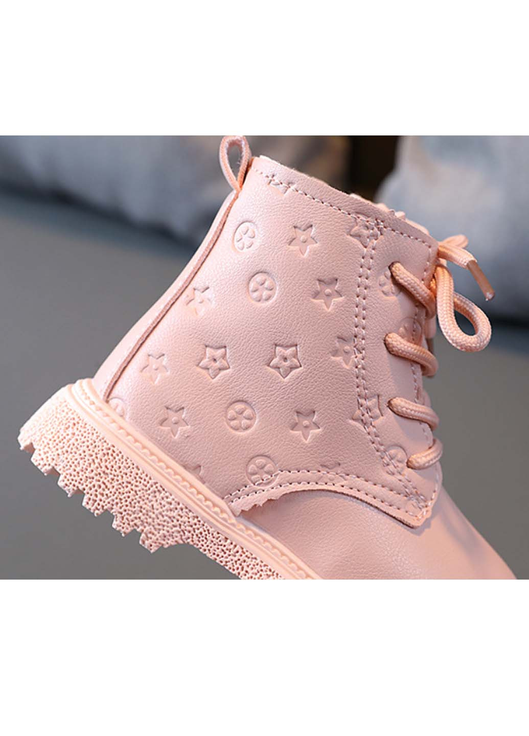 Розовые кэжуал осенние ботинки No Brand