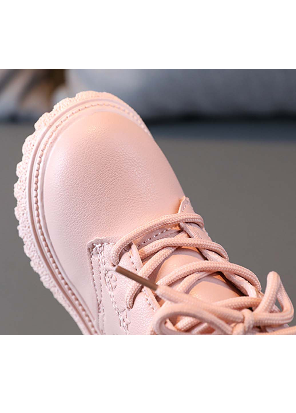 Розовые кэжуал осенние ботинки No Brand