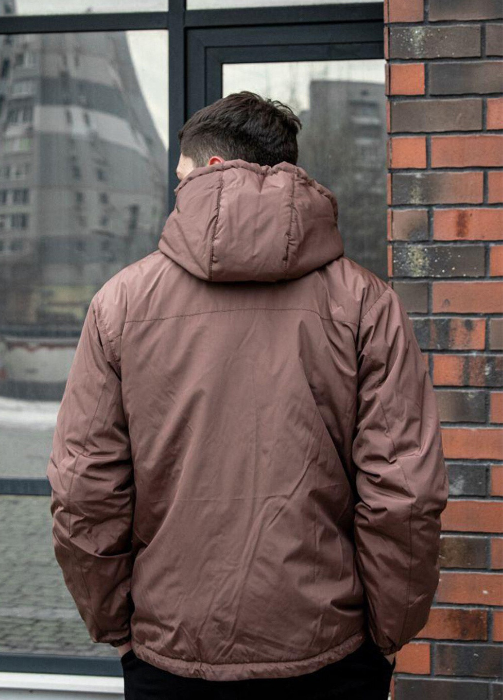 Коричневая демисезонная куртка escape Reload