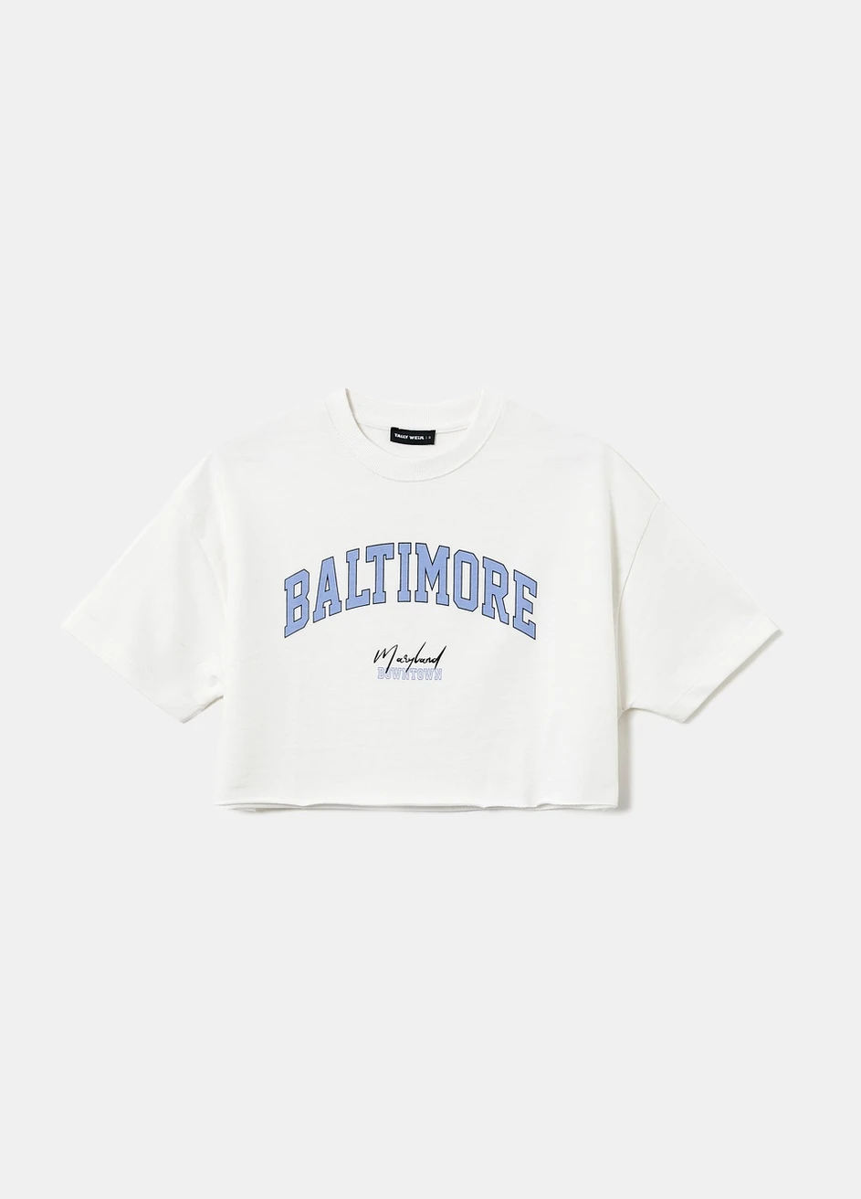 Футболка Tally Weijl Sweat Shirts - WOMEN KNIT SWEAT - (257972855)