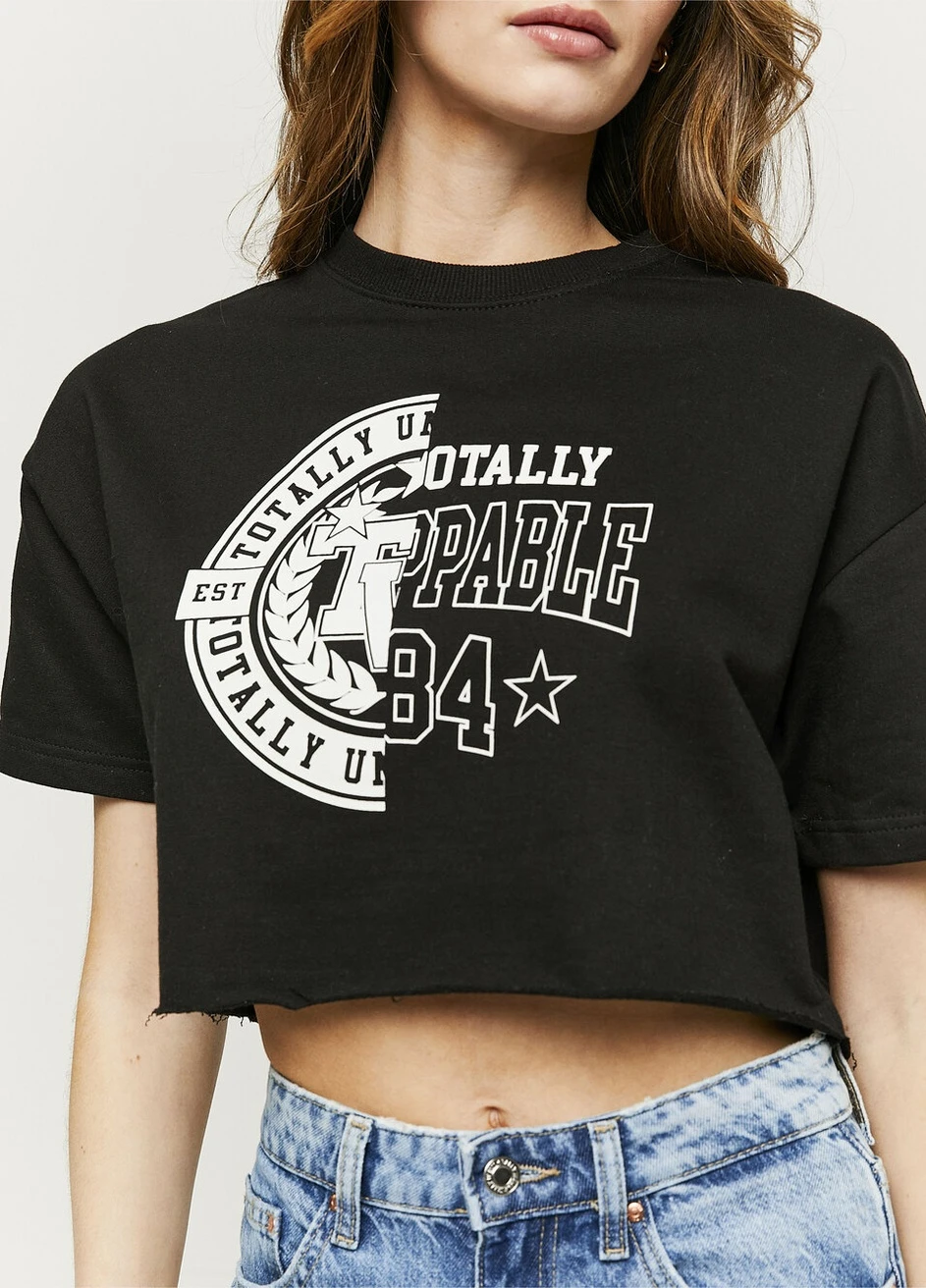 Футболка Tally Weijl Sweat Shirts - WOMEN KNIT SWEAT - (257972852)
