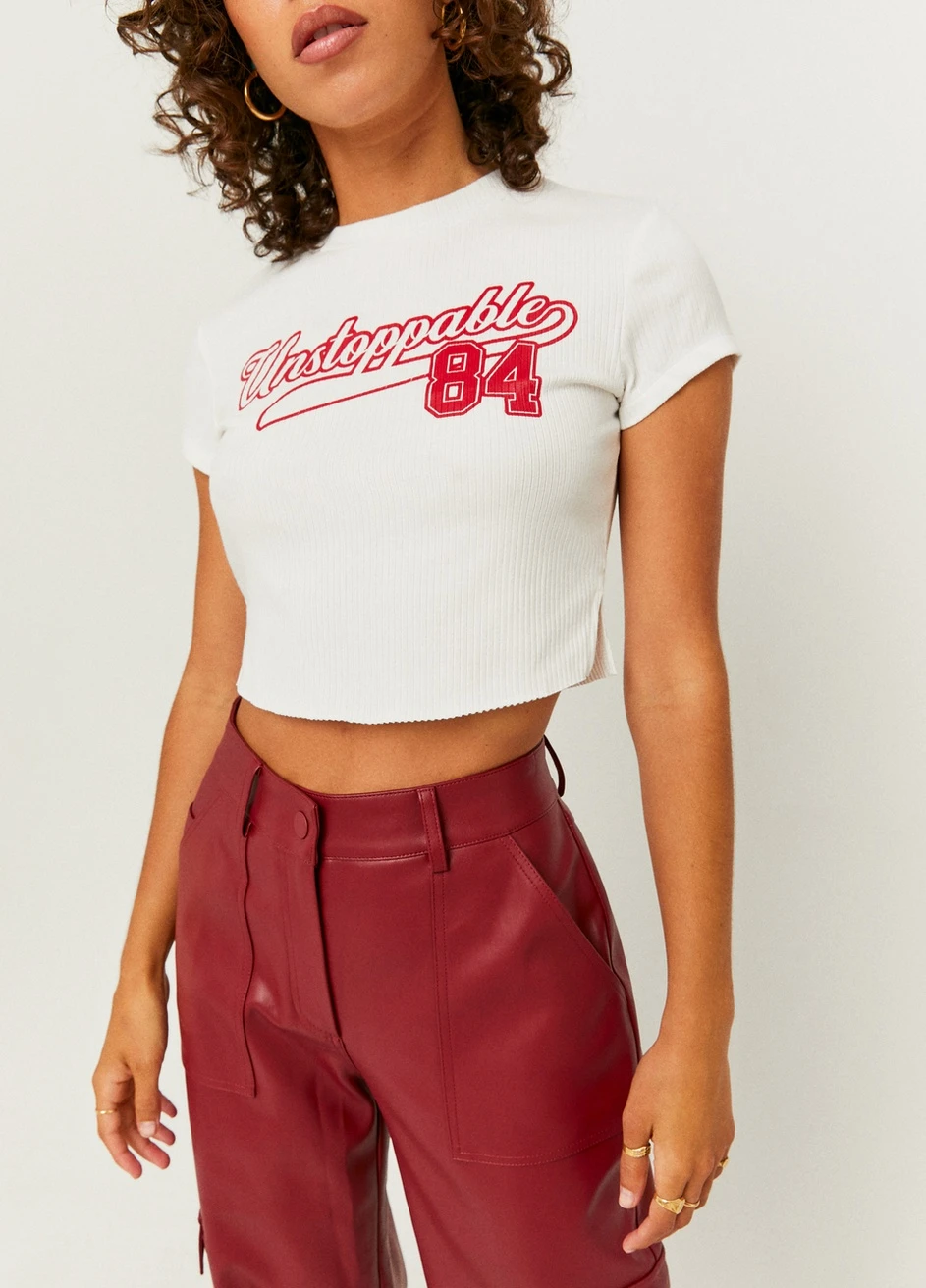 Футболка Tally Weijl Printed T-Shirts - KNIT TOP - (257972934)