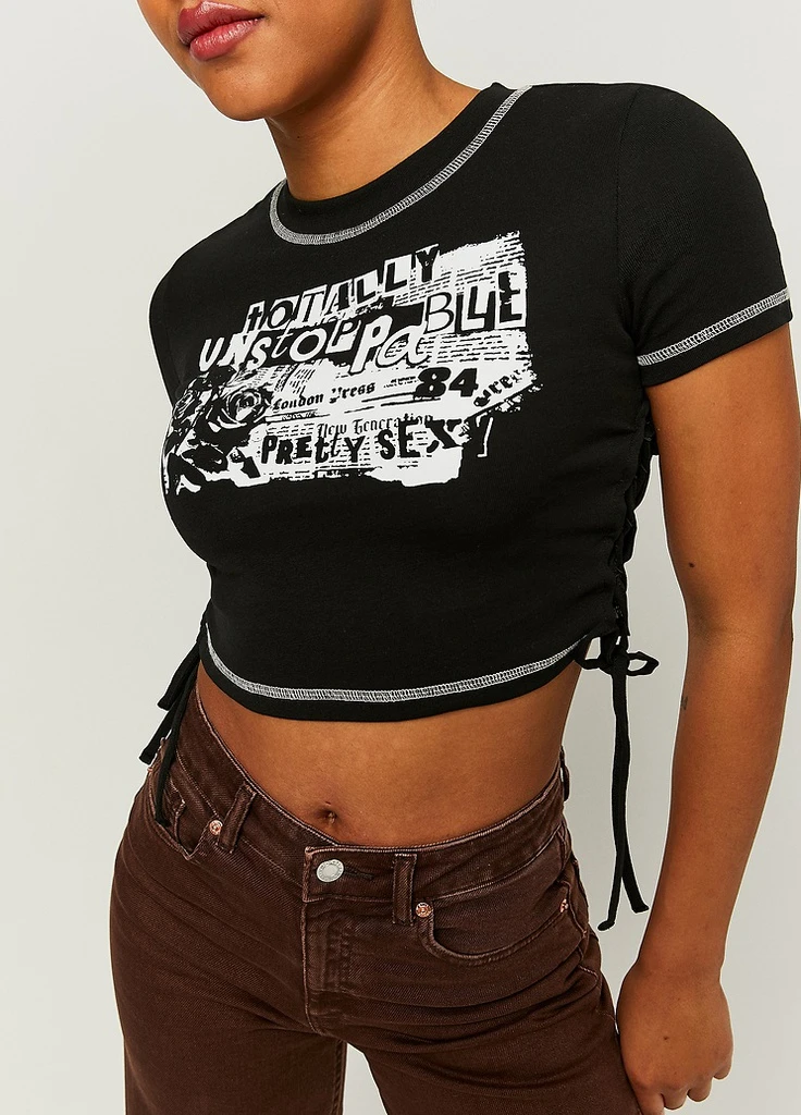 Футболка Tally Weijl Fashion T-Shirts - KNIT TOP - (257972884)
