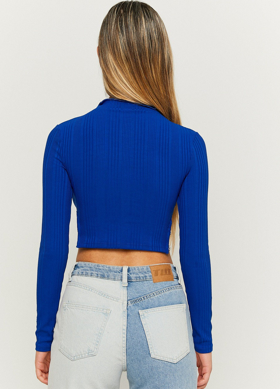 Синя всесезон футболка Tally Weijl Fashion T-Shirts - WOMEN KNIT TOP