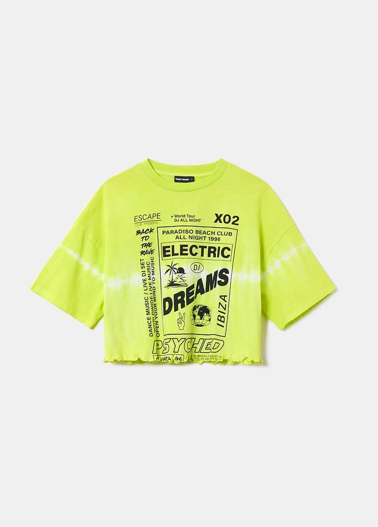 Футболка Tally Weijl Printed T-Shirts - KNIT TOP - (257972902)