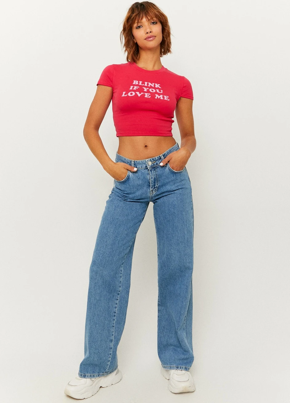 Футболка Tally Weijl Printed T-Shirts - KNIT WOMEN TOP - (257972848)