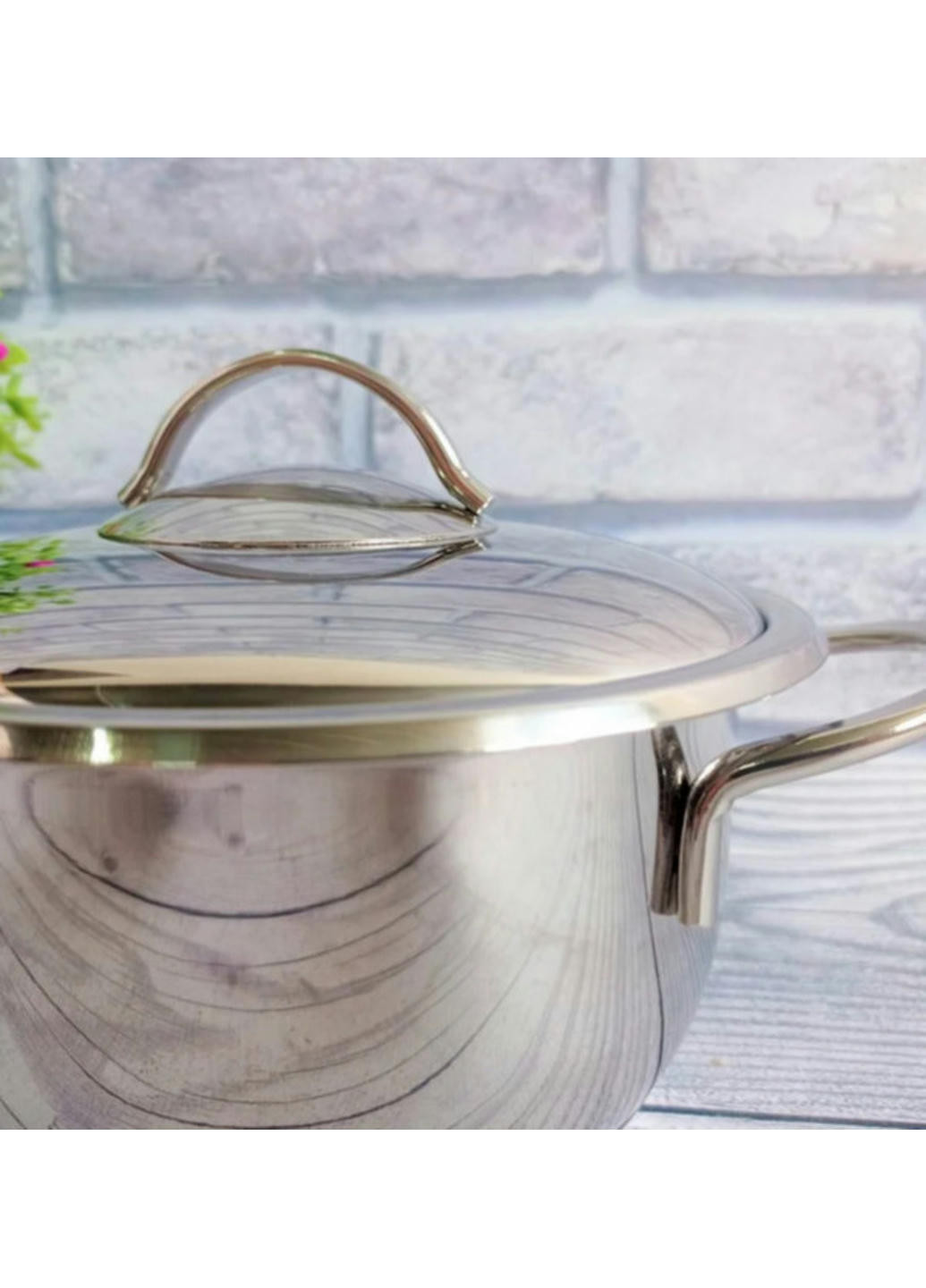 Каструля з кришкою Kinox-18 18 см 2,3 л OMS (258200708)