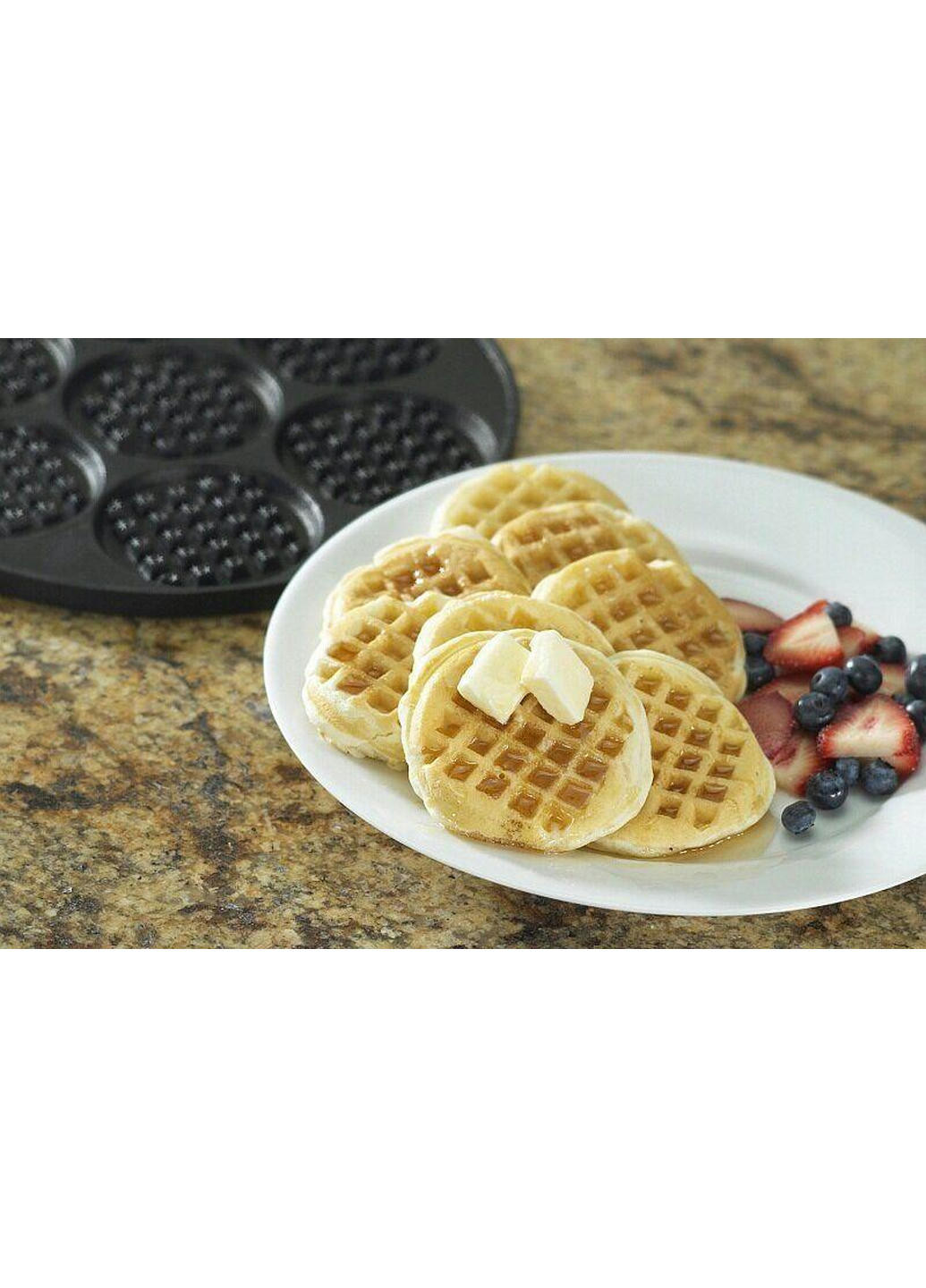 Сковорода для вафель EB-7517 27 см Edenberg (258201203)