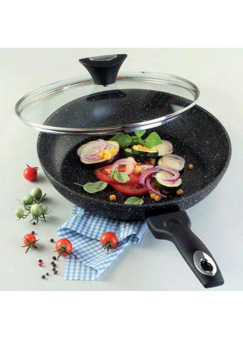 Сковорода универсальная TS-1255-P 26 см Tiross (258201209)