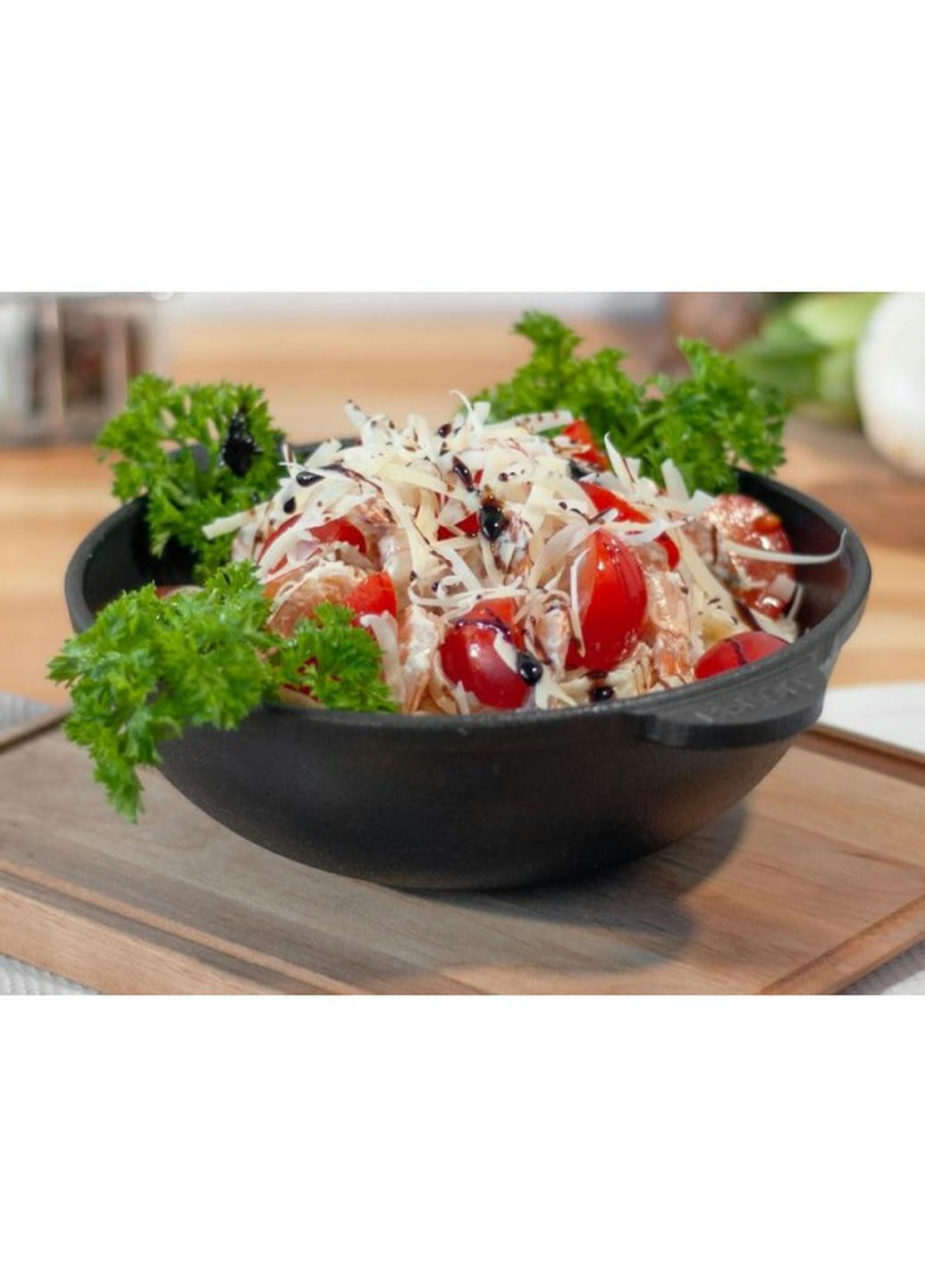 Сковорода чавунна ВОК HW-18 18 см Brizoll (258260169)