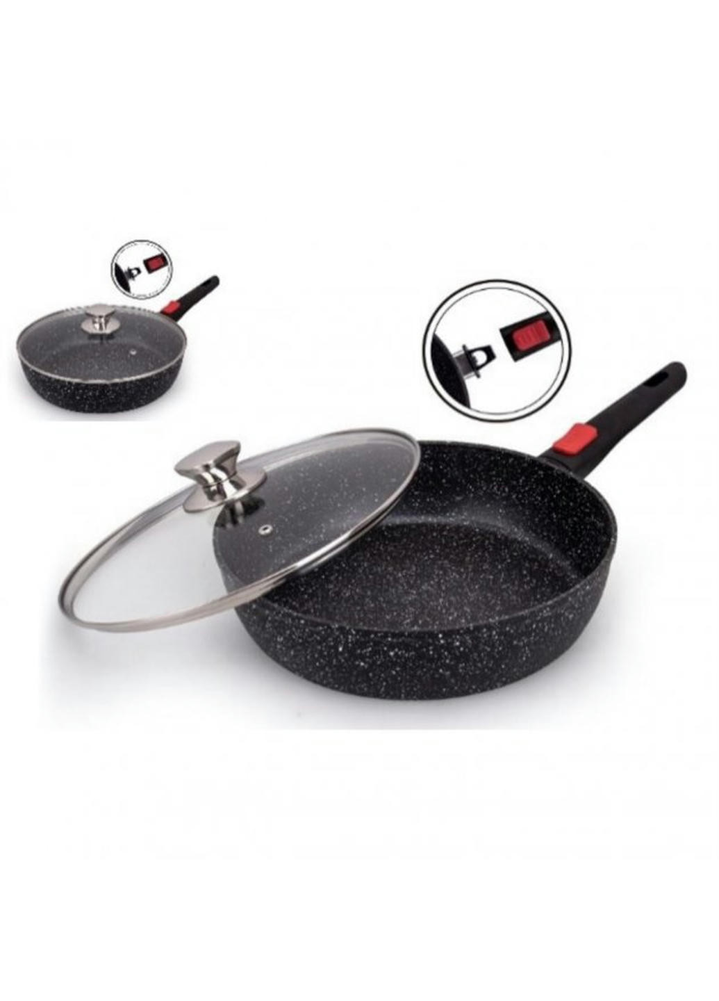 Сковорода Вок EB-14112 28 см Edenberg (258260195)