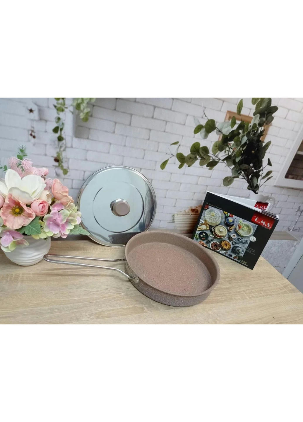 Сковорода для рыбы Анчоус 3222-28-brown 28 см OMS (258260003)