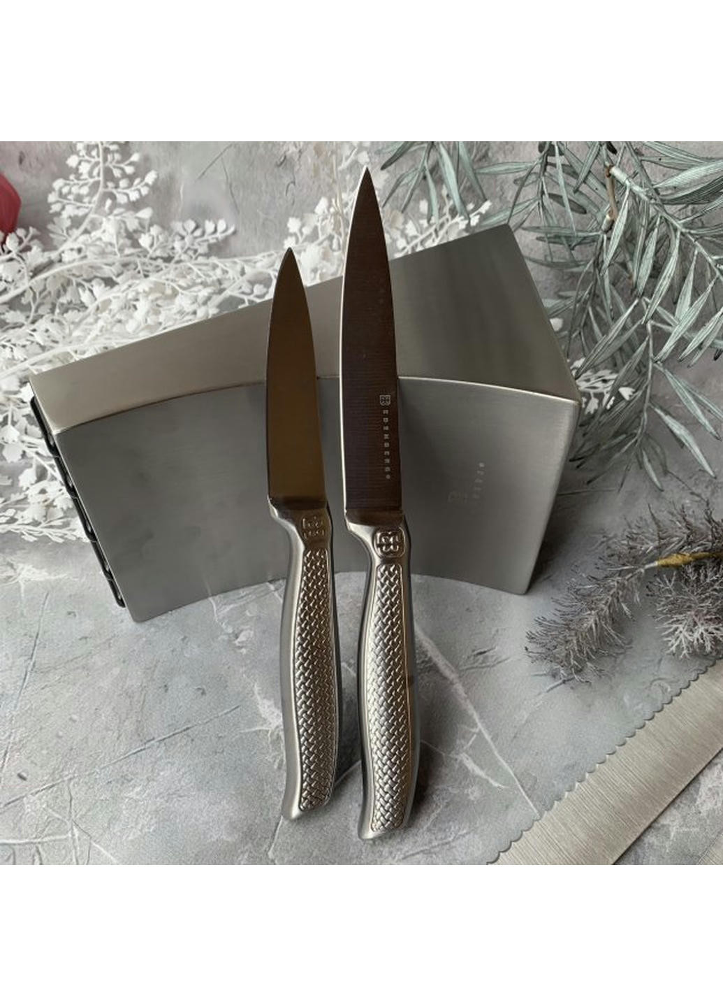 Набор ножей EB-11001 6 предметов Edenberg комбинированные,